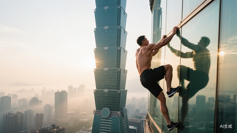 大神徒手攀登台北101,娱乐化直播背后的营销密码